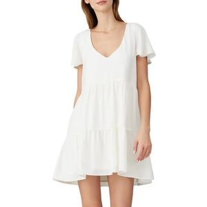 Show Me Your Mumu White Cia Mini Dress - Size Small